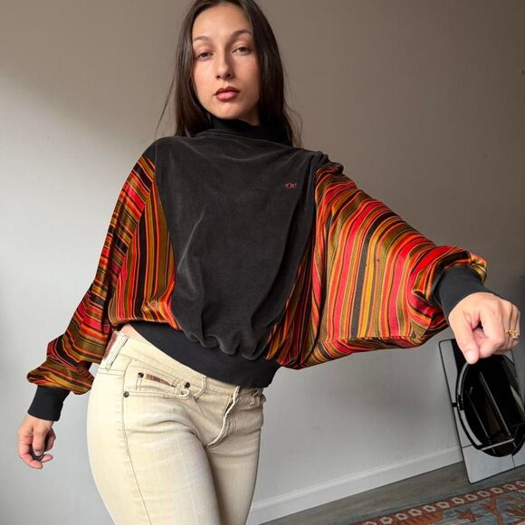 Oscar de la Renta Tops - Vintage 90s Oscar de la Renta multi Sweatshirt